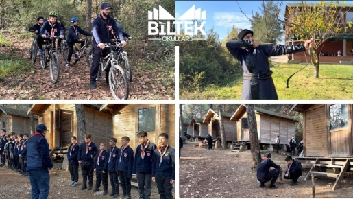 BİLTEK OKULLARI İZCİLİK KAMPINDA