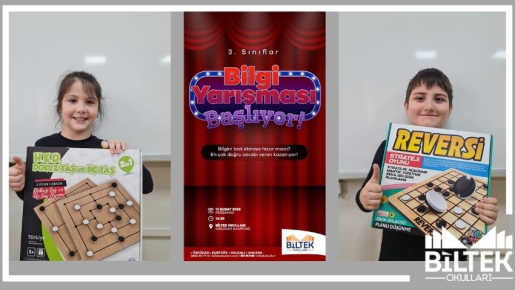 3. Sınıflar Bilgi Yarışması ve Ödül Kazananlar