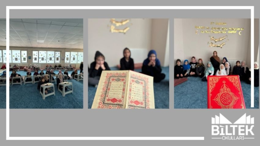 Ramazan Ayında İlkokul Mukabele Okumaları