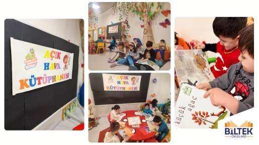 AÇIK HAVA KÜTÜPHANEMİZLE KİTAPLARLA BULUŞMA