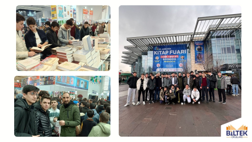 Biltek Anadolu Lisesi Öğrencileri, Kitap Fuarı'nda