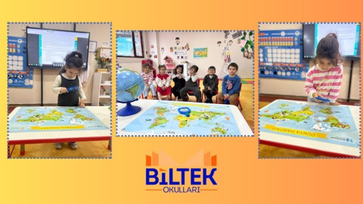 Anaokulu 4 yaş öğrencileri, Bilgi Çemberi dersinde 