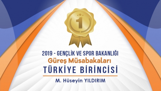 Güreş Müsabakaları'nda Türkiye Birinciliği!