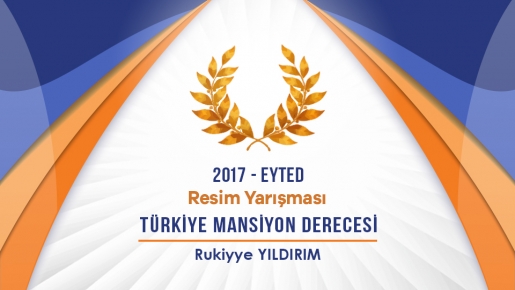 Resim Yarışması'nda Türkiye Mansiyon Derecesi!