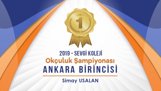 Okçuluk Şampiyonası'nda  Ankara Birinciliği!
