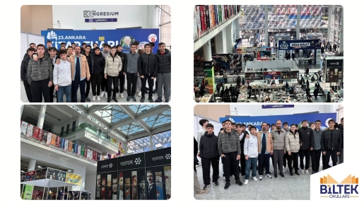 LİSE ÖĞRENCİLERİMİZ ATO KİTAP FUARI'NDA