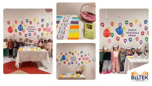 ELİF BA HARFLERİYLE NEŞELİ BİR CUMA