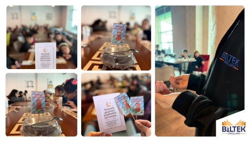 NAMAZ KAHRAMANLARIMIZLA TATLI BİR KUTLAMA