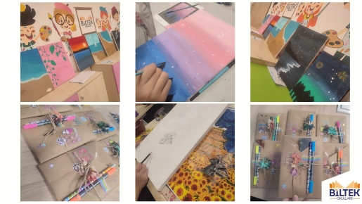 MANZARA TEMALI TUVAL ÇALIŞMASI