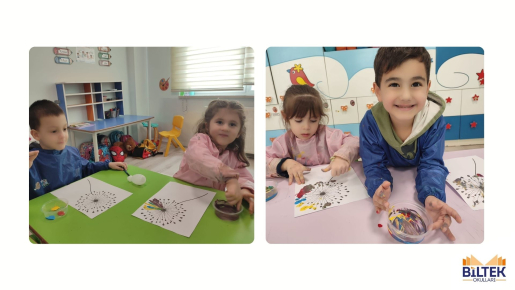 GÖRSEL SANATLAR DERSİNDEYİZ