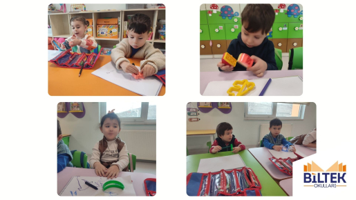 GÖRSEL SANATLAR DERSİNDEYİZ