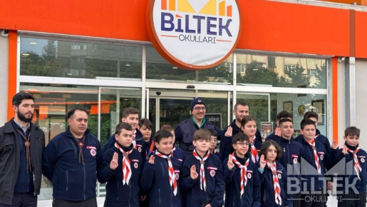 BİLTEK İzcileri, Çanakkale Milli Bilinç Kampı’na Doğru Yola Çıktı