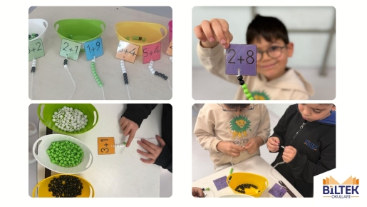 TOPLAMAYI EĞLENEREK ÖĞRENDİK