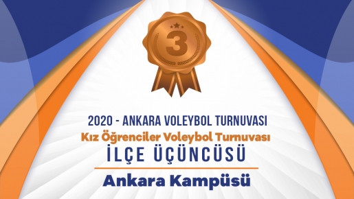 Voleybol Turnuvasında İlçe Üçüncülüğü!