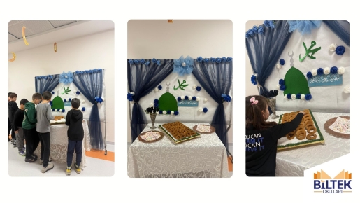 İLKOKUL'DA MİRAÇ KANDİLİ
