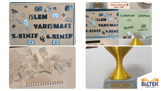 MATEMATİKTE REKABET VE EĞLENCE BİR ARADA