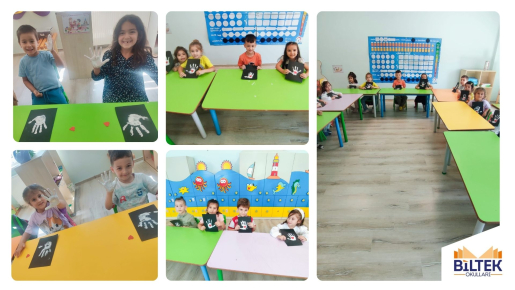 ÖZEL ANKARA BİLTEK ANAOKULU'NDA MİNİK ELLERLE İLK EL İZİMİZ
