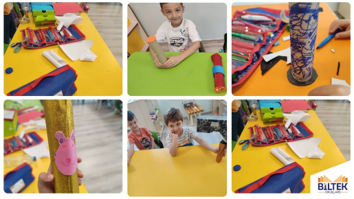 ÖZEL ANKARA BİLTEK ANAOKULU'NDA FİKİR SANAT ATÖLYESİ