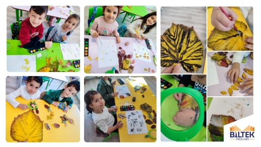 YAPRAK İNCELEME VE BASKI ETKİNLİĞİ